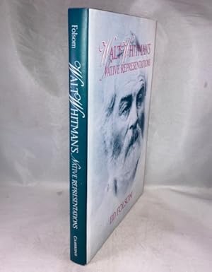 Walt Whitman's Native Representations (Cambridge Studies in American Literature and Culture)