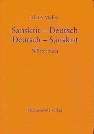 Seller image for Sanskrit-Deutsch / Deutsch-Sanskrit: Worterbuch (German and Sanskrit Edition) [Hardcover ] for sale by booksXpress