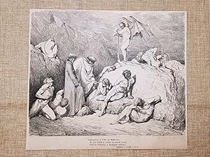 Seller image for Discordia Pier da Medicina Divina Commedia Inferno Incisione Gustave Dor 1887 for sale by LIBRERIA IL TEMPO CHE FU