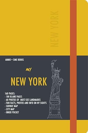 Bild des Verkufers fr BB-NEW YORK VISUAL NOTEBK YELL zum Verkauf von moluna