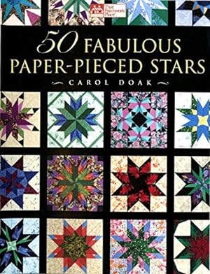 Seller image for 50 Fabulous Paper-Pieced Stars: With Free CD for sale by WeBuyBooks 2