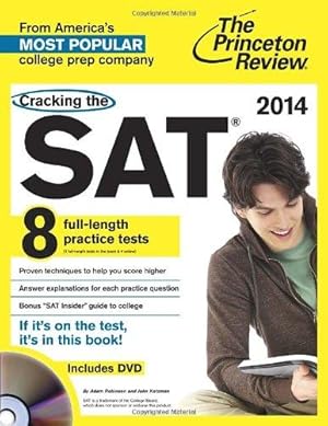 Bild des Verkufers fr Cracking the SAT with DVD, 2014 Edition (Cracking the Sat With Sample Tests on DVD) (College Test Preparation) zum Verkauf von WeBuyBooks