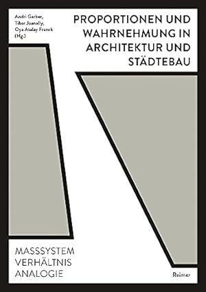 Imagen del vendedor de Proportionen Und Wahrnehmung in Architektur Und Stadtebau: Masssystem, Verhaltnis, Analogie (German Edition) [Soft Cover ] a la venta por booksXpress