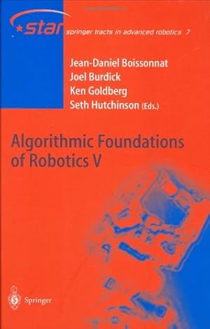 Immagine del venditore per Algorithmic Foundations of Robotics V (Springer Tracts in Advanced Robotics) [Hardcover ] venduto da booksXpress