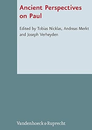 Seller image for Ancient Perspectives on Paul (Novum Testamentum et Orbis Antiquus/Studien zur Umwelt des Neuen Testaments) by Merkt, Andreas [Hardcover ] for sale by booksXpress