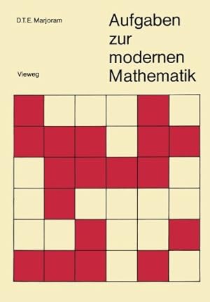 Imagen del vendedor de Aufgaben zur modernen Mathematik (Delaware Edition) by D. T. E. Marjoram, . [Paperback ] a la venta por booksXpress