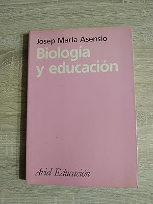 Imagen del vendedor de BIOLOGIA Y EDUCACION a la venta por Libreria Bibliomania