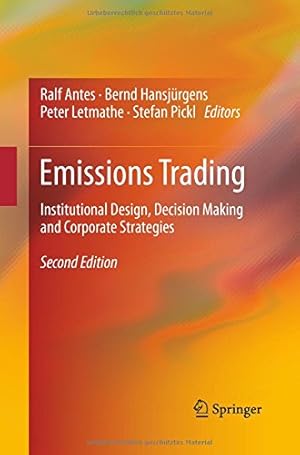 Seller image for Emissions Trading: Institutional Design, Decision Making and Corporate Strategies [Paperback ] for sale by booksXpress