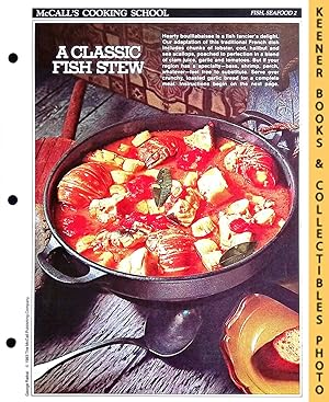 McCall's Cooking School Recipe Card: Fish, Seafood 2 - Bouillabaisse : Replacement McCall's Recip...