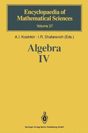 Seller image for Algebra IV: Infinite Groups. Linear Groups (Encyclopaedia of Mathematical Sciences (37)) [Paperback ] for sale by booksXpress