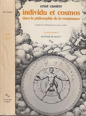 Seller image for Individu et cosmos dans la philosophie de la Renaissance for sale by PRISCA