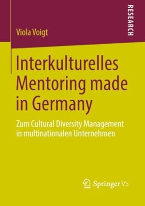 Seller image for Interkulturelles Mentoring made in Germany: Zum Cultural Diversity Management in multinationalen Unternehmen (German Edition) by Voigt, Viola [Paperback ] for sale by booksXpress