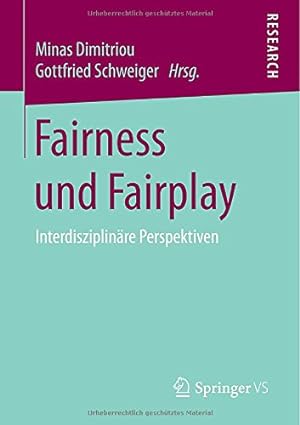 Immagine del venditore per Fairness und Fairplay: Interdisziplinäre Perspektiven (German Edition) [Paperback ] venduto da booksXpress