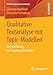 Bild des Verkufers fr Qualitative Textanalyse mit Topic-Modellen: Eine Einführung für Sozialwissenschaftler (Studienskripten zur Soziologie) (German Edition) [Soft Cover ] zum Verkauf von booksXpress