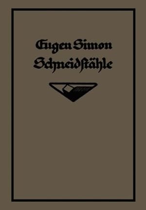 Immagine del venditore per Die Schneidst¤hle (German Edition) by Simon, Eugen [Paperback ] venduto da booksXpress