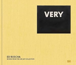Seller image for Ed Ruscha: Very: Works from the UBS Art Collection [Hardcover ] for sale by booksXpress