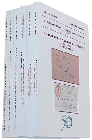 LA COMUNICAZIONE EPISTOLARE DA E PER TORINO (primi 6 volumi):