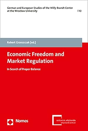 Immagine del venditore per Economic Freedom and Market Regulation [Paperback ] venduto da booksXpress