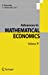 Seller image for Advances in Mathematical Economics Volume 9 [Soft Cover ] for sale by booksXpress