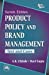 Imagen del vendedor de Product Policy and Brand Management: Text and Cases [Soft Cover ] a la venta por booksXpress