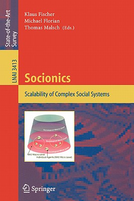 Imagen del vendedor de Socionics: Scalability of Complex Social Systems (Paperback or Softback) a la venta por BargainBookStores