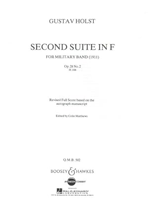 Seller image for Second Suite in F : For Military Band (1911) for sale by GreatBookPrices