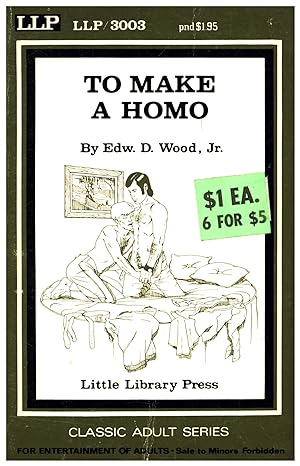 To Make a Homo / Classic Adult Series / For Entertainment of Adults - Sale to Minors Forbidden