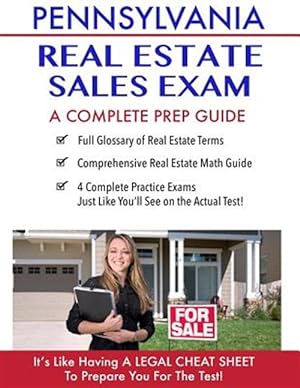 Bild des Verkufers fr Pennsylvania Real Estate Exam : A Complete Prep Guide: Principles, Concepts and 400 Practice Questions zum Verkauf von GreatBookPrices