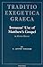 Bild des Verkufers fr Irenaeus' use of Matthew's Gospel in Adversus Haereses (Traditio Exegetica Graeca) [Hardcover ] zum Verkauf von booksXpress