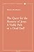 Imagen del vendedor de The Quest for the Memory of Jesus: A Viable Path or a Dead End? (Contributions to Biblical Exegesis & Theology) [Soft Cover ] a la venta por booksXpress