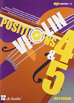 Bild des Verkufers fr Violin Positions 4 & 5 by DEZAIRE N [Paperback ] zum Verkauf von booksXpress