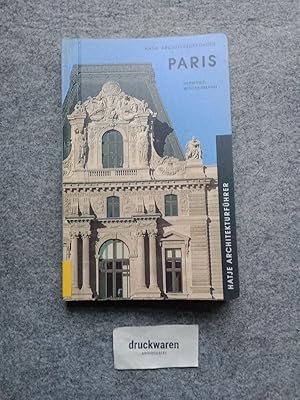 Bild des Verkufers fr Architekturfhrer Paris. Hatje-Architekturfhrer. zum Verkauf von Druckwaren Antiquariat