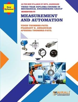 Seller image for MEASUREMENT AND AUTOMATION (Subject Code: Mec606) by Thombre-Patil, Vinod [Paperback ] for sale by booksXpress