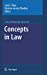 Seller image for Concepts in Law (Law and Philosophy Library) [Soft Cover ] for sale by booksXpress