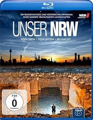 Imagen del vendedor de Unser NRW (NRW von oben, von unten und bei Nacht) a la venta por moluna