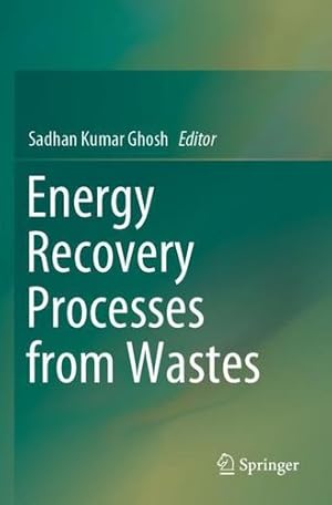 Immagine del venditore per Energy Recovery Processes from Wastes [Paperback ] venduto da booksXpress