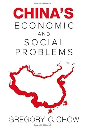 Seller image for China's Economic And Social Problems by Chow, Gregory C [Paperback ] for sale by booksXpress
