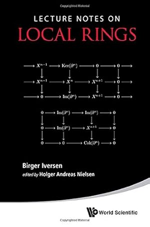 Seller image for Lecture Notes On Local Rings by Iversen, Birger [Paperback ] for sale by booksXpress