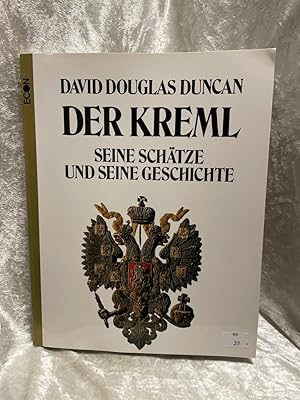 Bild des Verkufers fr Duncan, David Douglas: Der Kreml. Seine Schtze und seine Geschichte. [Einmalige Sonderausg.]. Dsseldorf, Wien, Econ, 1980. 30 cm. 176 S. m. zahlr. farb. Abb. kart. (ISBN 3-430-12259-7) zum Verkauf von Antiquariat Jochen Mohr -Books and Mohr-