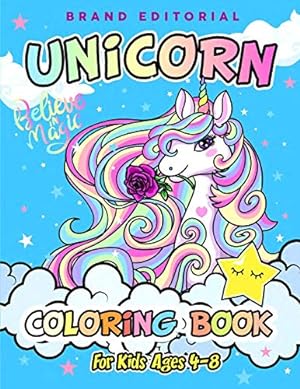 Imagen del vendedor de Unicorn Coloring Book for Kids Ages 4-8 [Soft Cover ] a la venta por booksXpress
