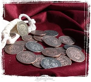 Larp-Münzset Piraten (9 Münzen)