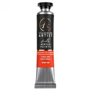 Artist Scalecolor CORAL RED Tube (20ml)