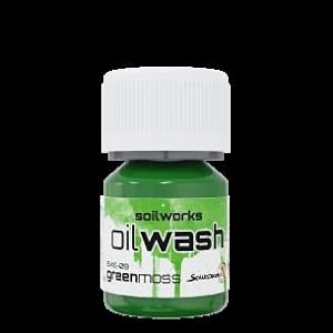Scale75 Soilworks GREEN MOSS Oil Washes (30 mL)