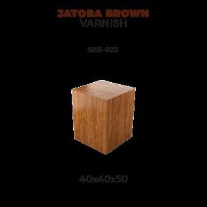 Scale75 JATOBA BROWN VARNISH-40X40X50