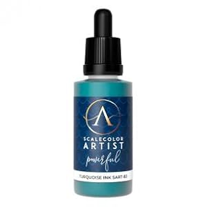 Artist Scalecolor TURQUOISE INK Bottle (20 ml)