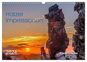 Imagen del vendedor de Harzer Impressionen (Wandkalender 2024 DIN A3 quer), CALVENDO Monatskalender a la venta por moluna