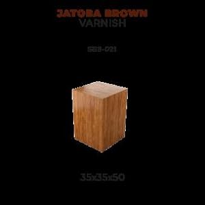 Scale75 JATOBA BROWN VARNISH-35X35X50