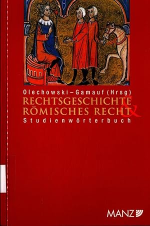 Immagine del venditore per Studienwrterbuch Rechtsgeschichte und Rmisches Recht venduto da avelibro OHG