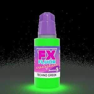 SCALECOLOR TECHNO GREEN FX Fluor Experience Bottle (17 ml)