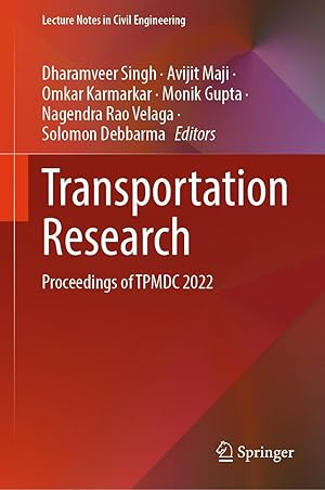 Imagen del vendedor de Transportation Research a la venta por moluna